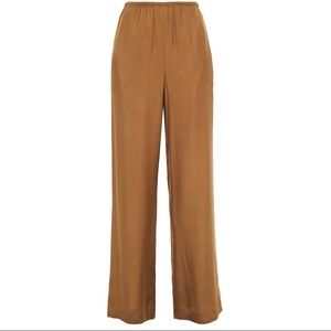 Vince Silk Blend Twill Pants